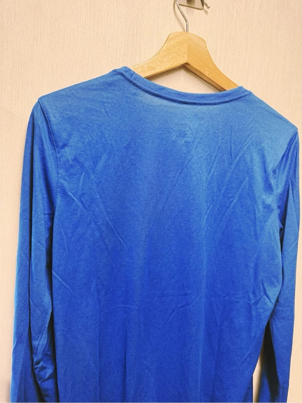 NWT Nike Dri-FIT Long Sleeve Training Top in Blue, Size Large